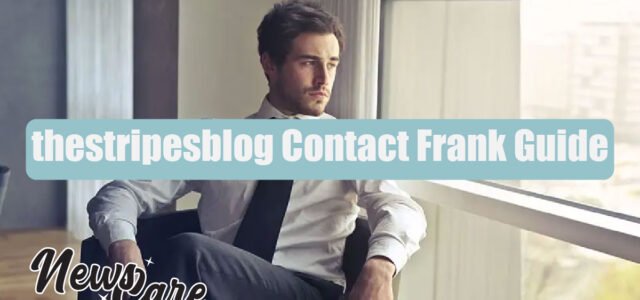 Who Is Frank at The Stripes Blog? thestripesblog Contact Frank Guide